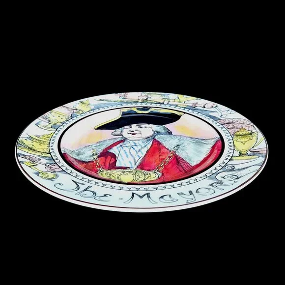 Vintage Royal Doulton Collectible Plate The Mayor Professional Series D6283 - Picture 7 of 12